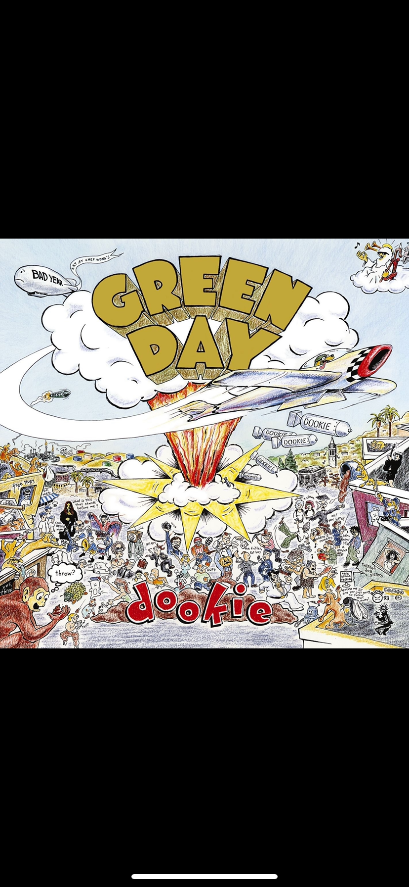 Green Day Dookie Iphone Wallpaper