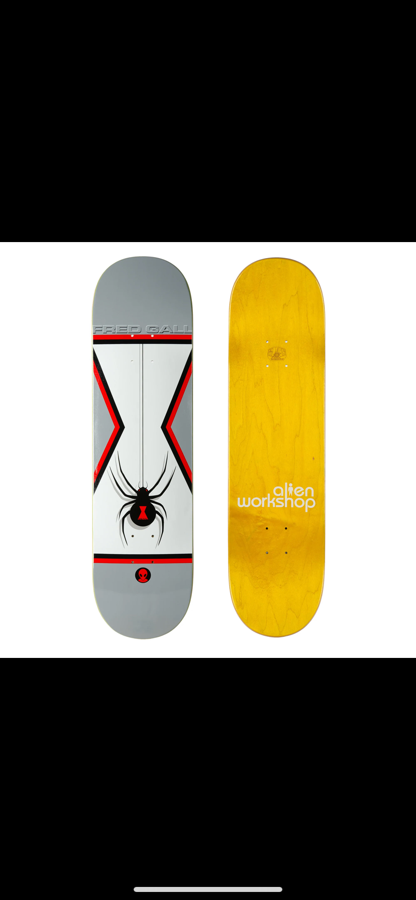 Alien Workshop Filmworks Orange 8.0 Deck