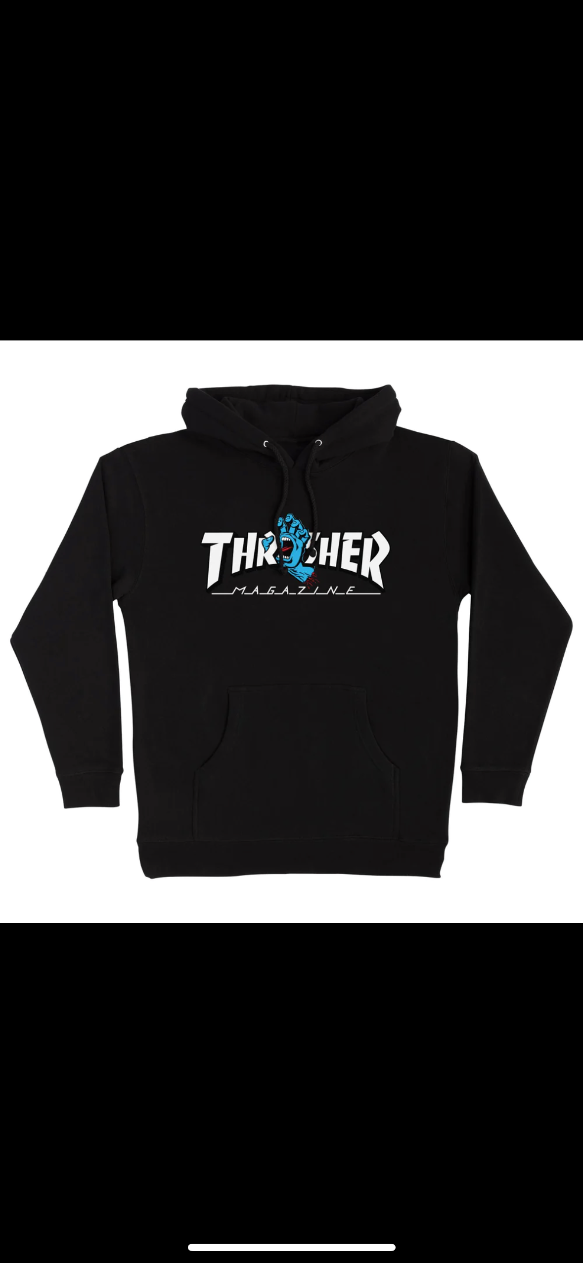 Thrasher top hoodie sun